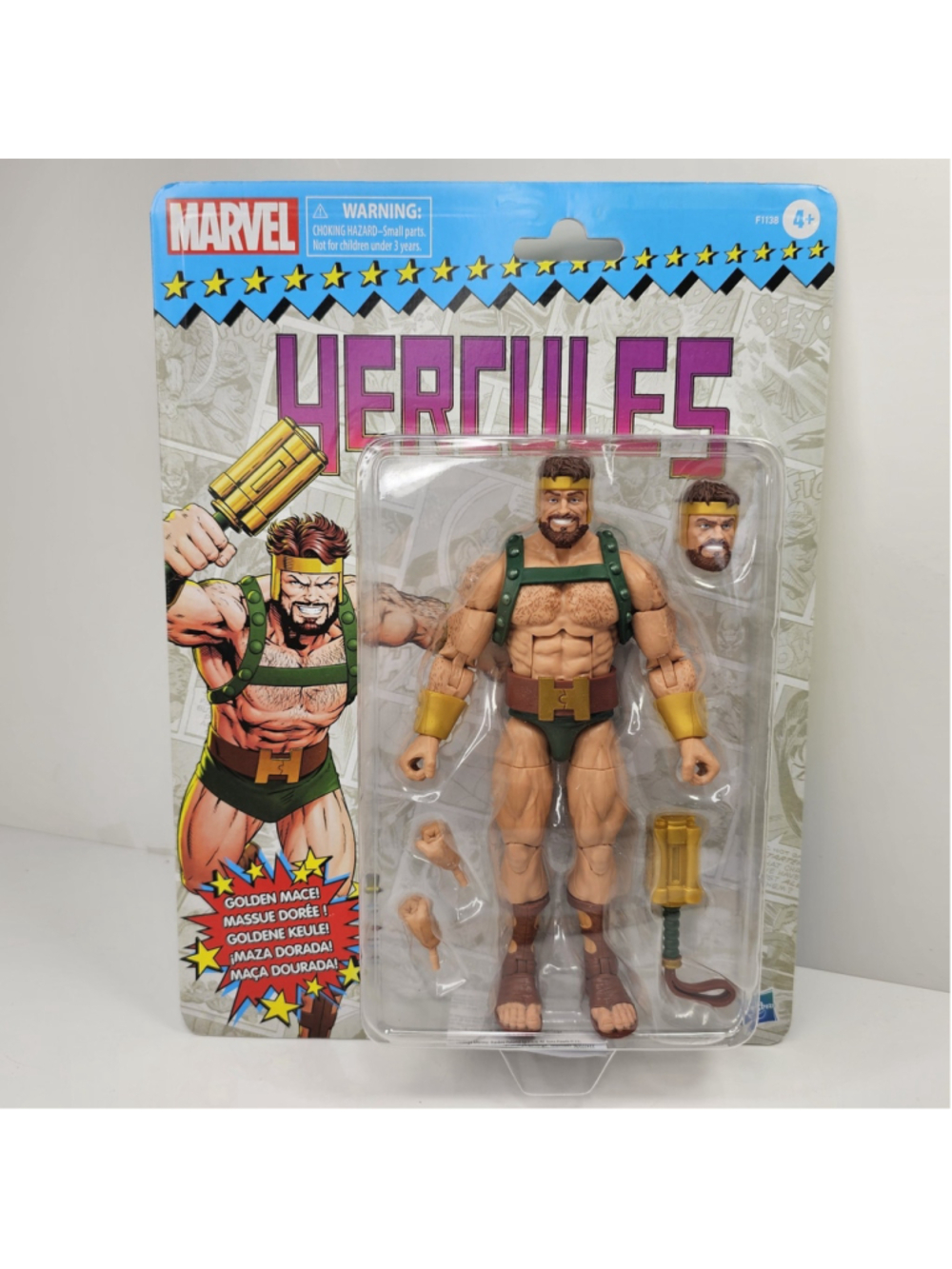 SEALED Hasbro Marvel Legends Retro Collection HERCULES Action Figure 6" NEW